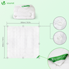 Couette temperee doux avec rembourrage polyester 300gsm 200x200cm blanc - VOUNOT FR