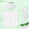 Couette temperee doux avec rembourrage polyester 300gsm 220x240cm blanc - VOUNOT FR