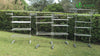 Sechoir a linge inox etendoir robuste ailes pliables 4 niveaux