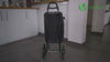 Chariot de courses pliable monte escalier style oxford noir