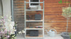 Lot de 2 etageres de rangement charge lourde robuste 5 niveaux 90x40x180cm