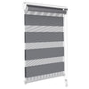 Store enrouleur jour nuit double 80x150cm Gris - VOUNOT FR