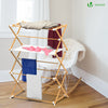 Sechoir a linge pliant style bois - VOUNOT FR