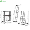 Echafaudage roulant aluminium 3 en 1 - VOUNOT
