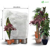 Housse d'Hivernage Plante avec Cordon  et zipper Polypropylème 150g/m² 250x360cm blanc - VOUNOT FR