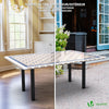 Nappe de table rectangulaire en PVC Tissu non-tissé style ceramique - VOUNOT FR