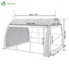 Serre de jardin Toute Saison 6m2 avec portes laterales - VOUNOT FR