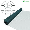 Grillage a poule avec fils 25mm en PVC gaine vert 1x25M - VOUNOT