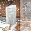 Lot de 3 Housse Hivernage Plante avec Cordon  et zipper Polypropylème 80g/m² 120x180cm blanc - VOUNOT FR