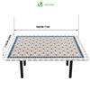 Nappe de table rectangulaire en PVC Tissu non-tissé style ceramique - VOUNOT FR