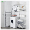 Sechoir a linge inox etendoir robuste ailes pliables 4 niveaux - VOUNOT FR
