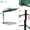 Parasol deporte 3M avec housse de protection et sangle de fixation Vert - VOUNOT FR