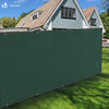 Brise vue occultant en HDPE 230g/m² 1.8x10m avec attaches de fixation vert - VOUNOT FR