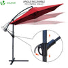 Parasol deporte 3M Rouge fonce avec housse de protection - VOUNOT