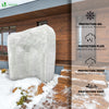 Housse d'Hivernage Plante avec Cordon  et zipper Polypropylème 150g/m² 250x360cm blanc - VOUNOT FR