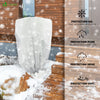 Lot de 3 Housse Hivernage Plante avec Cordon Polypropylème 80g/m² 80x100cm blanc - VOUNOT FR