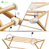 Sechoir a linge pliant style bois - VOUNOT FR