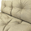 Lot de 4 Coussins pour palettes en bois beige - VOUNOT FR
