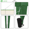 Tonnelle de jardin 3x3m pliable verte avec sac de transport - VOUNOT FR