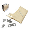Voile d ombrage Triangle HDPE avec 19 pcs kit de montage - VOUNOT FR