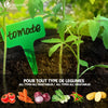 Lot 3 sacs de plantation non tisse avec fenetre velcro et poignee 43L Noir - VOUNOT FR