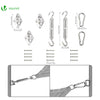 Voile d ombrage Triangle HDPE avec 19 pcs kit de montage - VOUNOT FR