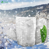 Lot de 3 Housse Hivernage Plante avec Cordon  et zipper Polypropylème 80g/m² 120x180cm blanc - VOUNOT FR