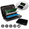 Portefeuille rfid Aluminium avec batterie 2000 mAh - VOUNOT