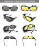 Surlunettes de protection soleil et conduite Lot de 2 - VOUNOT