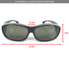 Surlunettes de protection soleil et conduite Lot de 2 - VOUNOT