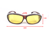 Surlunettes de protection soleil et conduite Lot de 2 - VOUNOT