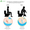 Tabouret physiologique pliable avec detecteur de lumiere integre - VOUNOT