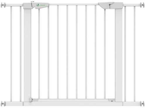 Barriere de Securite porte et escalier 100-108cm blanc pour enfants et animaux - VOUNOT