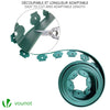 Bordure de jardin plastique flexible 10m avec piquets vert - VOUNOT