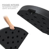 Dalle de lestage pour parasol remplissage 52L 4 pcs Noires - VOUNOT
