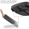 Dalle de lestage pied de parasol déporté plastique à remplir - VOUNOT