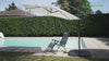 Parasol deporte 3M avec housse de protection et sangle de fixation Beige