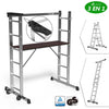 Echafaudage roulant aluminium 3 en 1 - VOUNOT