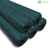 Grillage a poule avec fils renforces 0.8mm et maille extra fine 13mm en PVC gaine vert 1x10M - VOUNOT