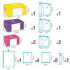 Sac de rangement sous vide aspirateur Lot de 22 pcs - VOUNOT
